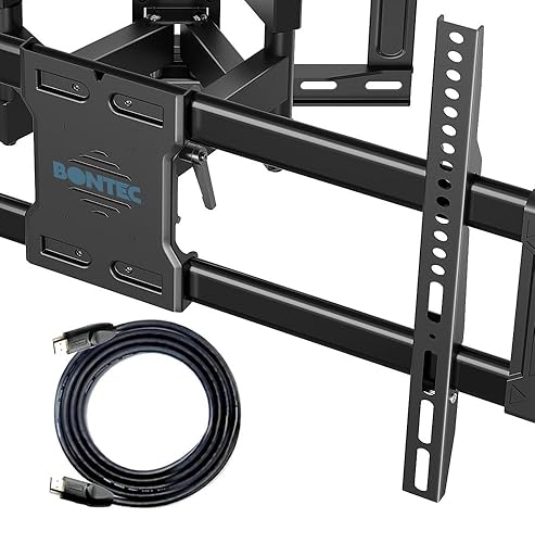 Amazon.com: BONTEC Full Motion TV Wall Mount for 37-85 Inch TVs