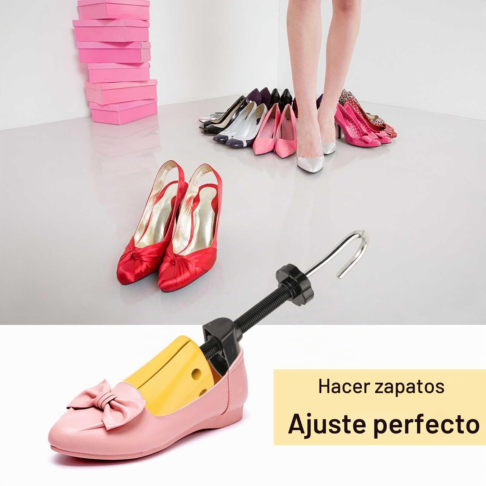 Horma Zapatos Ajustable Plástico Longitud Anchura