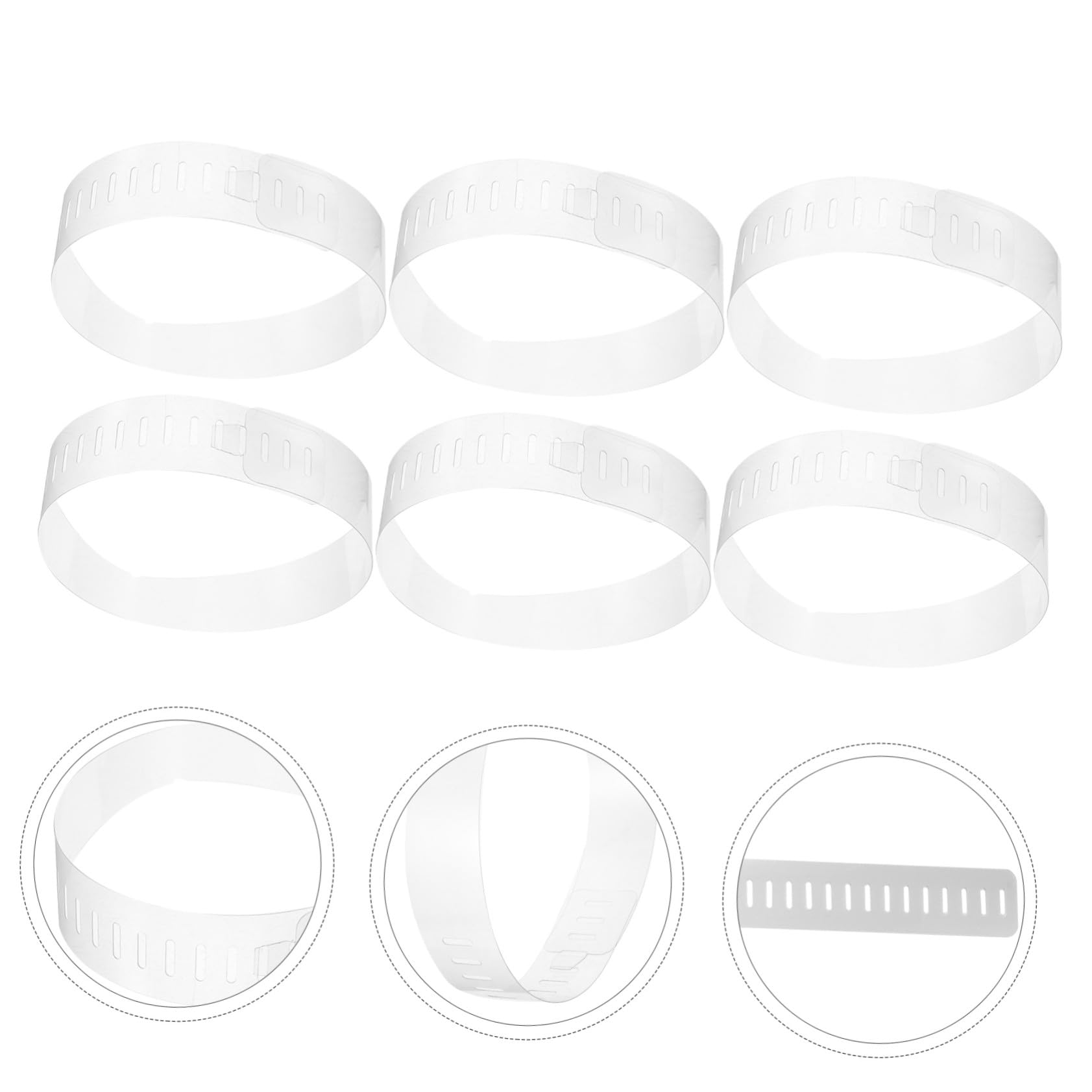 VANZACK 100 piezas Soporte para Cuello de Camisa de Hombre Soportes de PVC Transparentes Ajustables para Collar Refuerzos para Camisas de Vestir Mantiene Forma y Previene Deformación