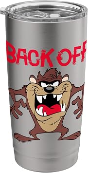 Looney Tunes Taz Back Off Stainless Steel Insulated Tumbler