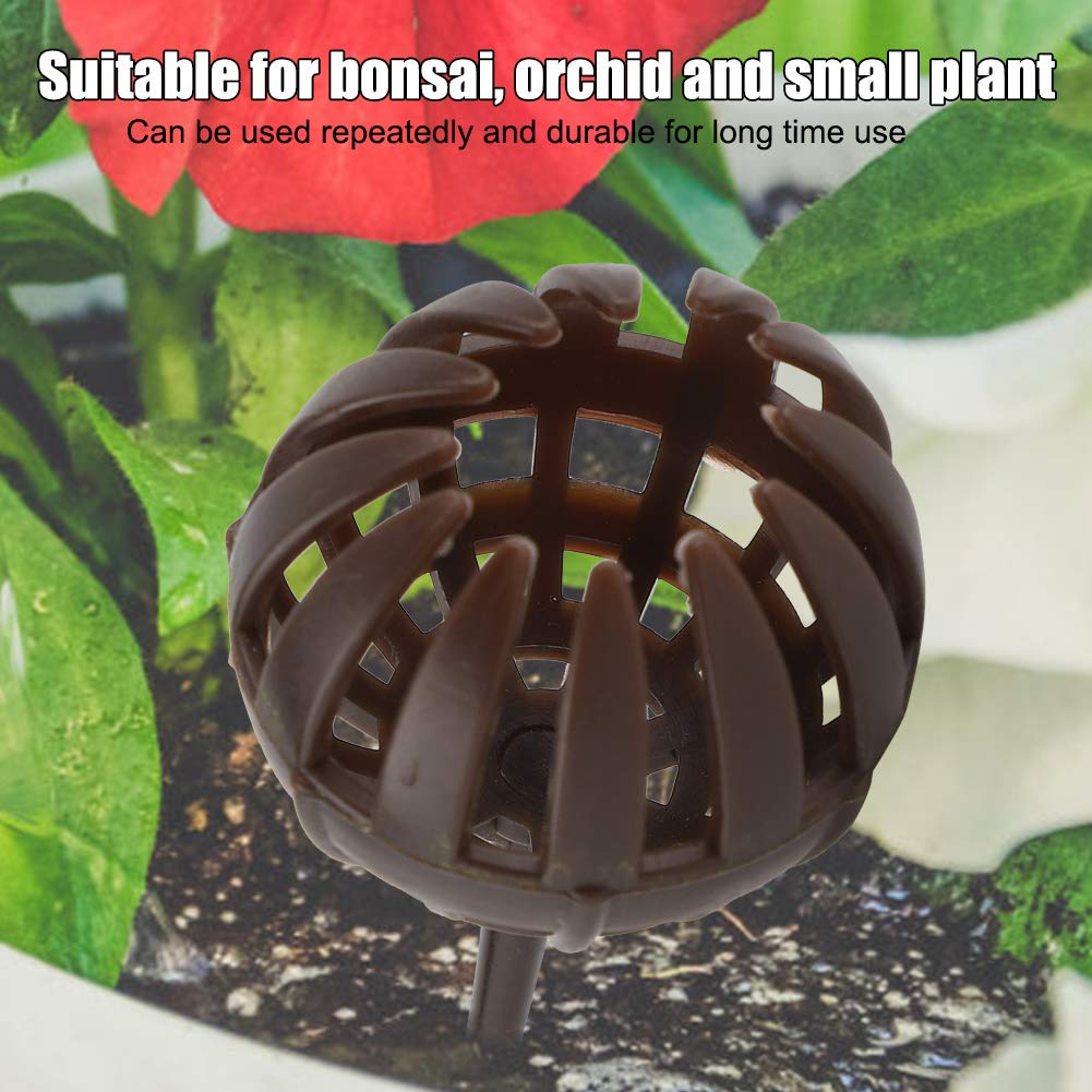 Milltrip Cajas de Fertilizantes de Bonsai de 100 Piezas, Cápsulas de Alimentos Vegetales Reutilizables para Jardinería en Maceta (L)
