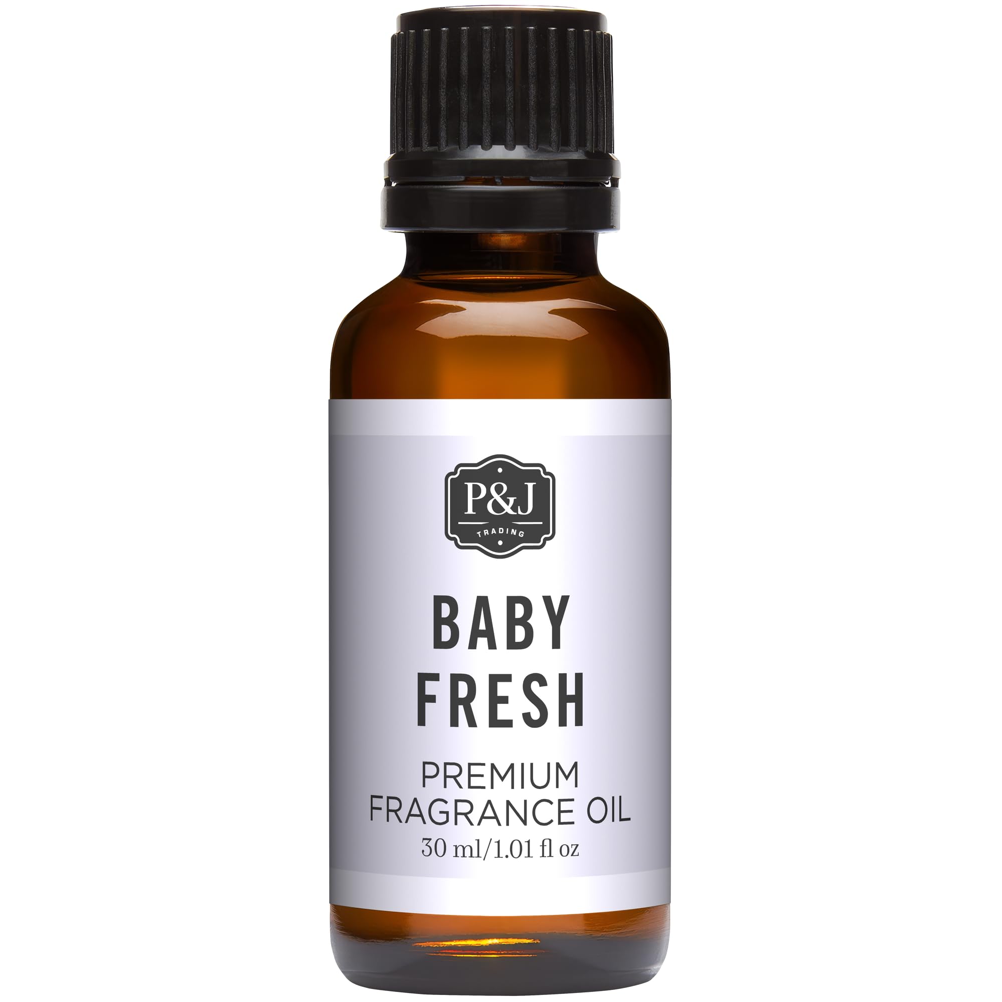 P&amp;J Trading - Baby Fresh Scented Oil 30ml - Fragrance Oil for Candle Making, Soap Making, Diffuser Oil
