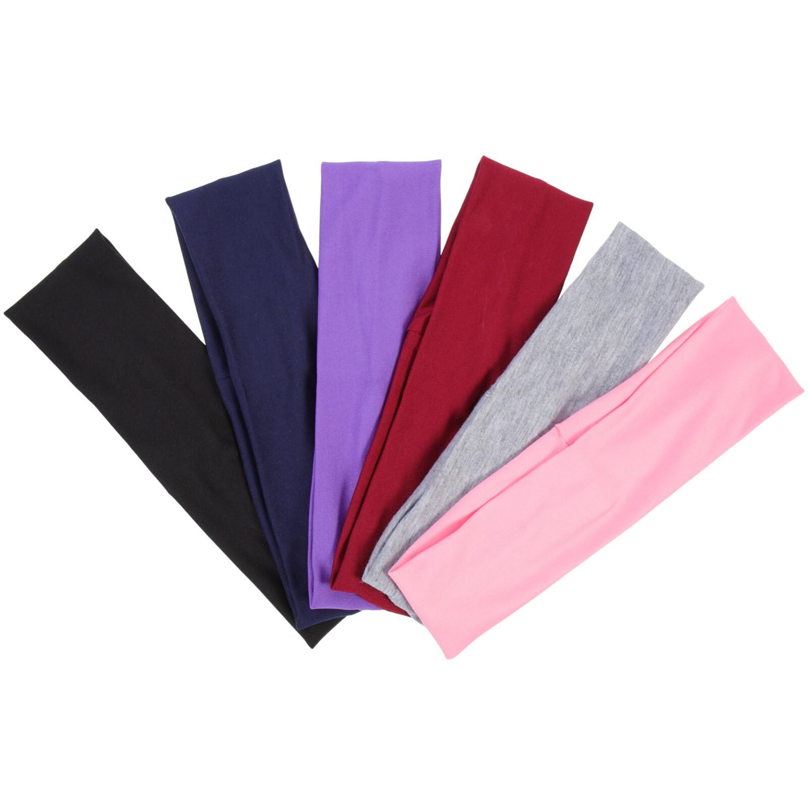 INOOMP 18 Piezas De Diadema Deportiva Bandas para La Cabeza para El Cabello De Las Mujeres Diadema De Maquillaje para Niñas para Correr Elástica Aro para El Cabello
