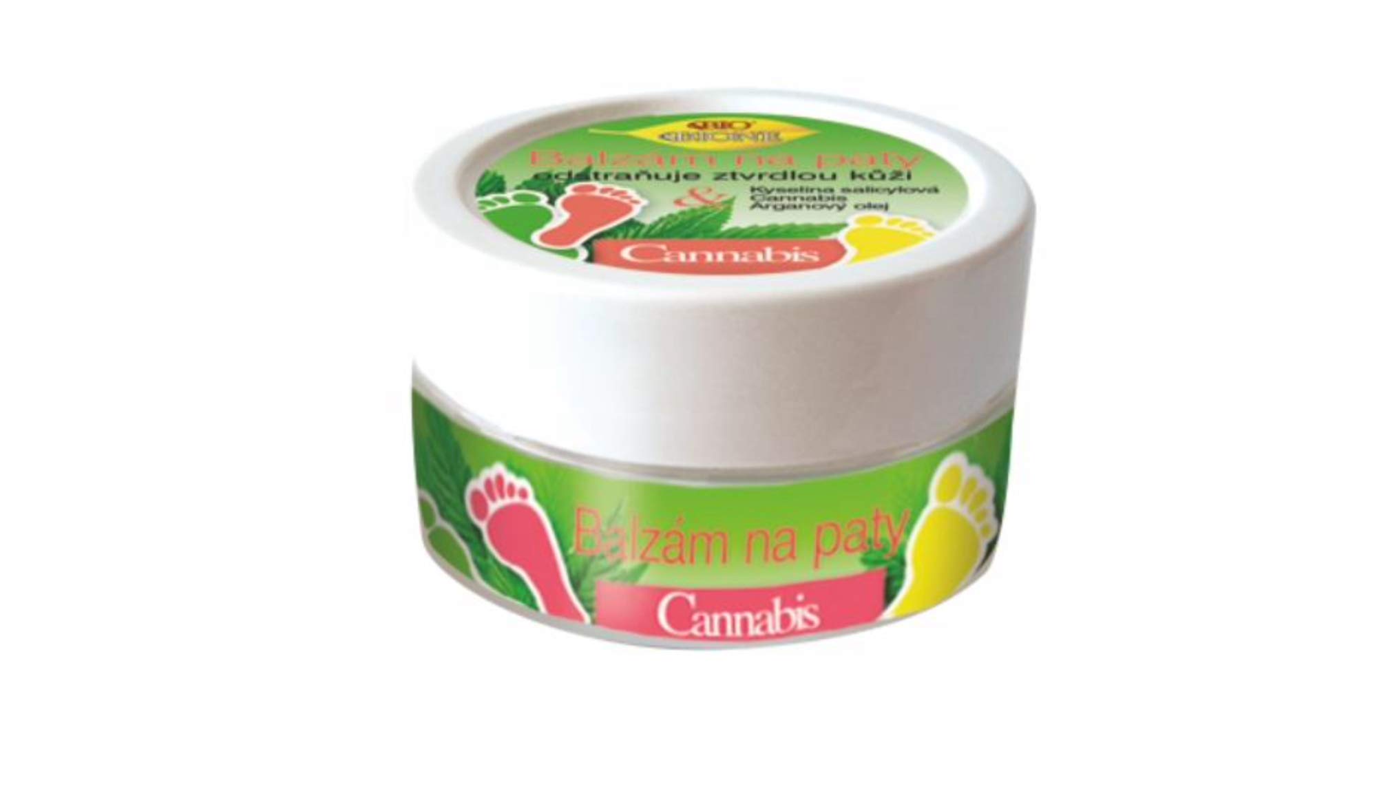 Exfoliating Heel Balm for Calloused and Cracked Feet and Hard Skin - Rich Moisturizing Hemp Foot Cream and Gentle Exfoliator