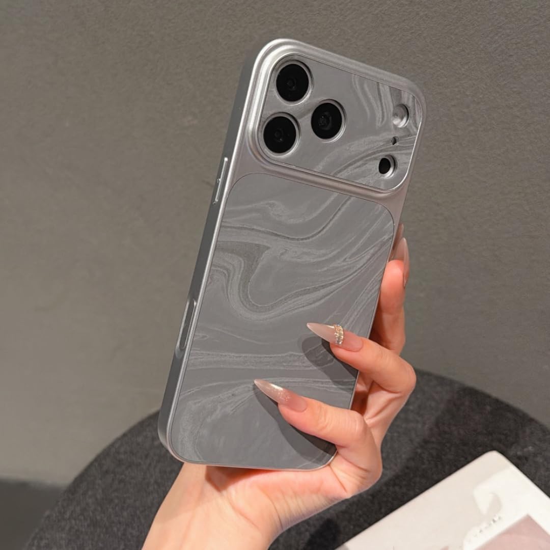 Coque iPhone 16 Pro antichoc en polycarbonate rigide gris - 8