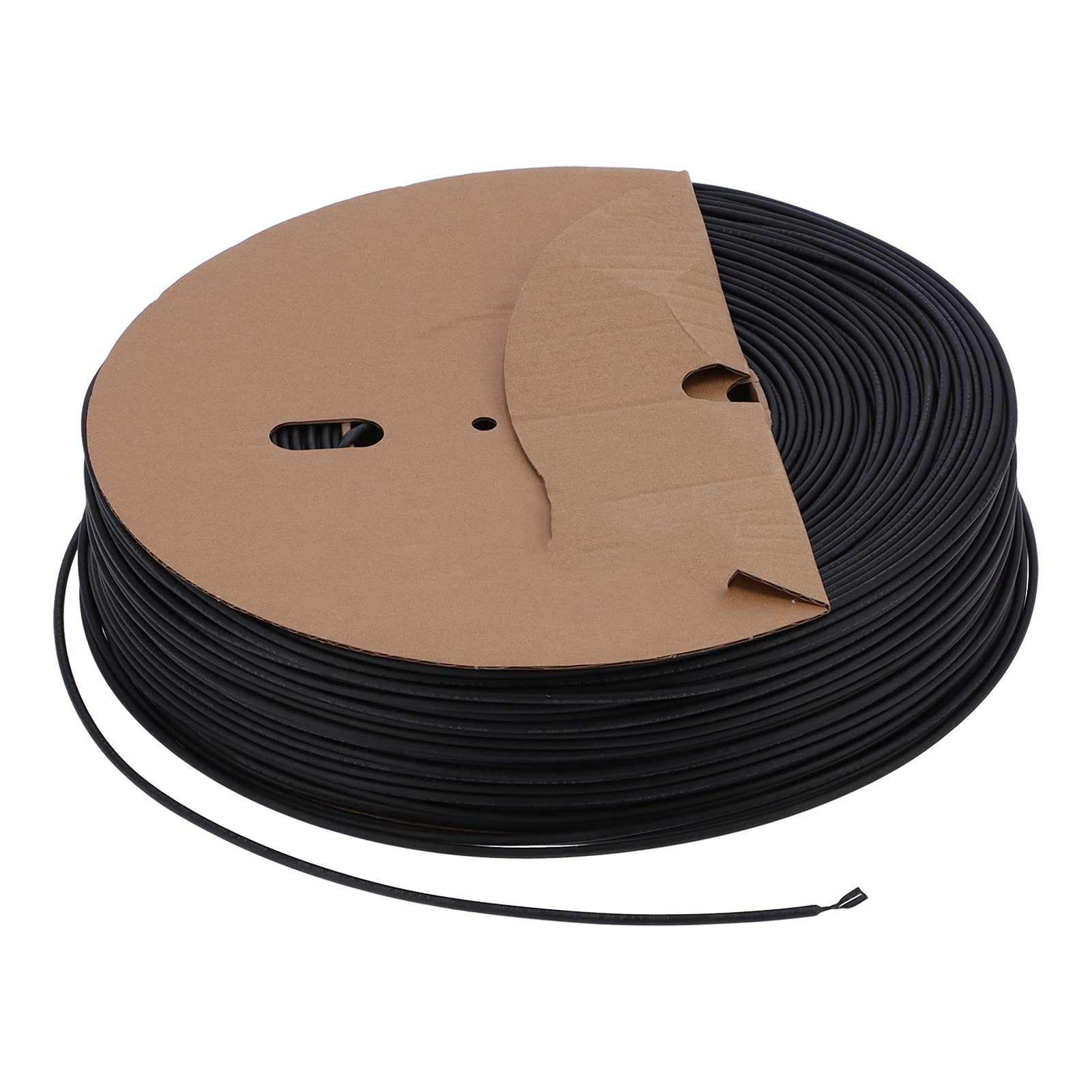 Oumefar Tubo Isolante Impermeabile in Poliolefina con Guaina Termorestringente per Protezione Cavi Elettrici 200 Metri 4,5 Mm