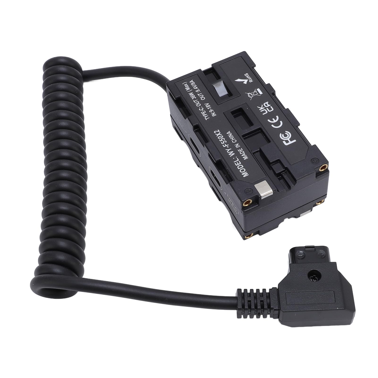 Dpofirs Alimentatore Fittizio con Doppio Ingresso