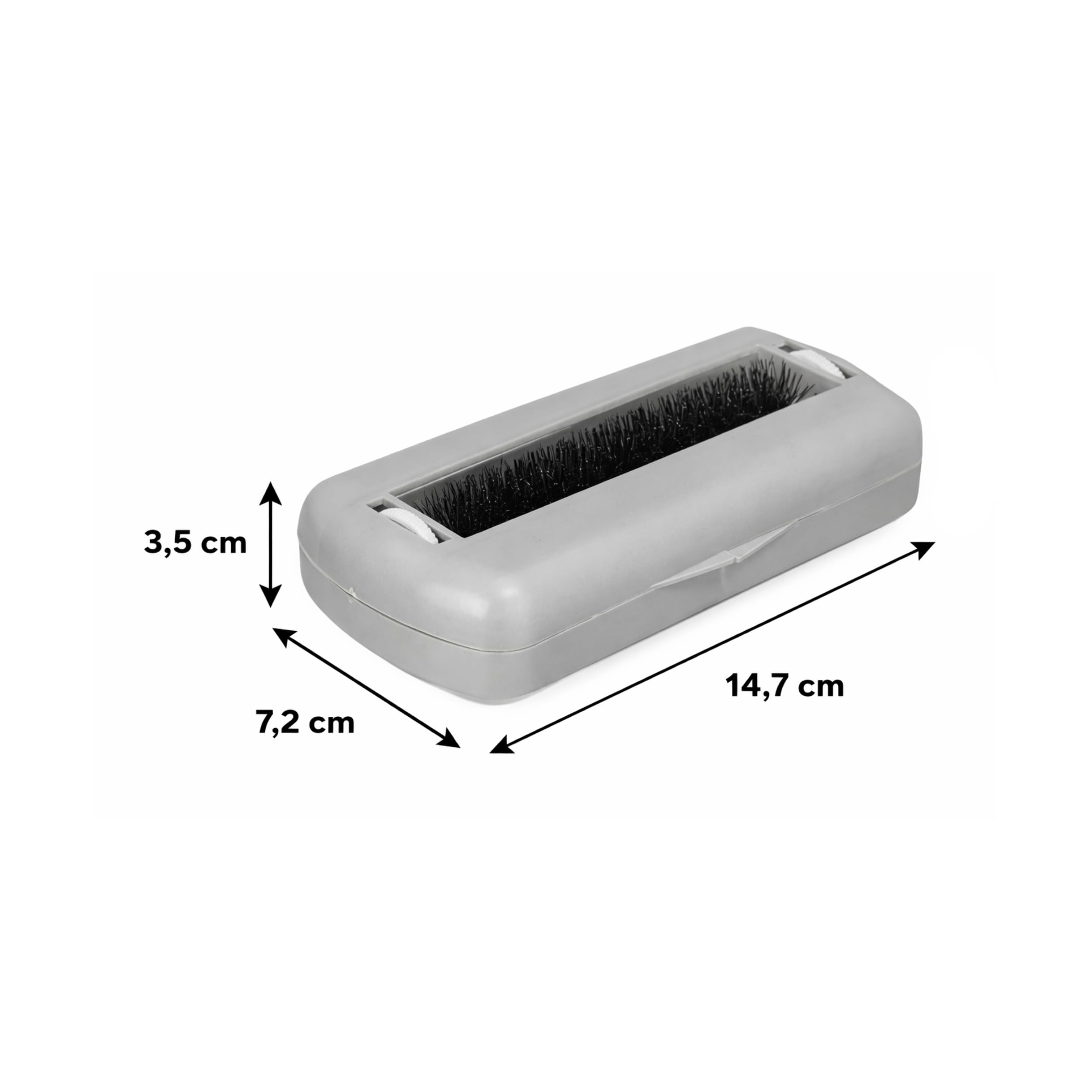 PARENCE.- Szczotka zbiera okruchy/Wygodny w domu na sofę, obrusy, fotele/Wygodny dla samochodu w krzesłach, dywanie, klatce piersiowej -18,5x5,5 cm, tabletce typu pędzel, losowy kolor