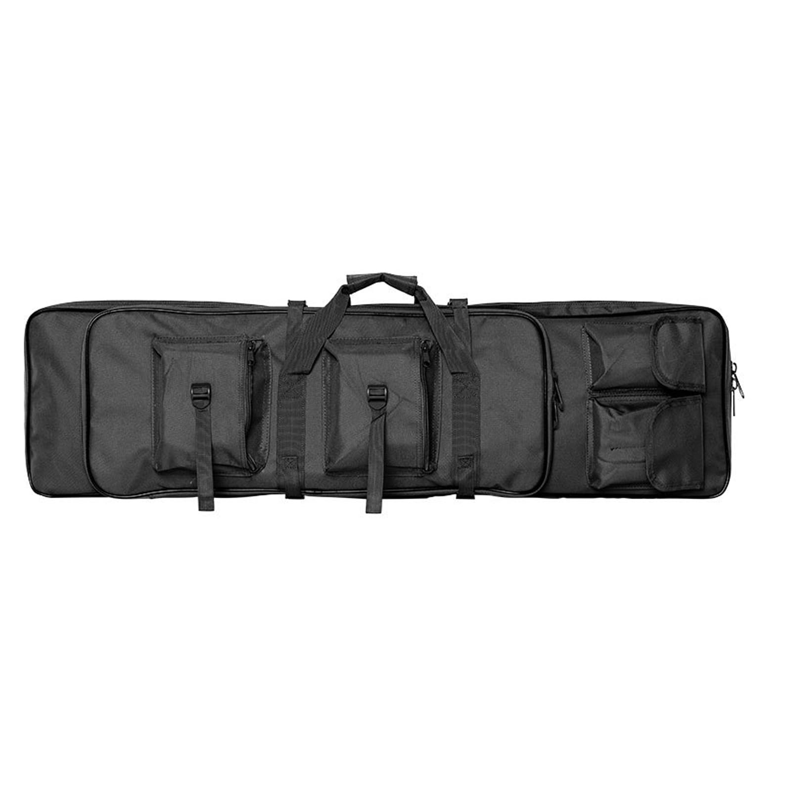Custodia Tattica Pera Doppia, Caso Di Borsa Protettiva per Fucile ad Aria Compressa, Caso Dia Multifunzione Tattico Lungo Fucile Zainoa/Black/120X30Cm