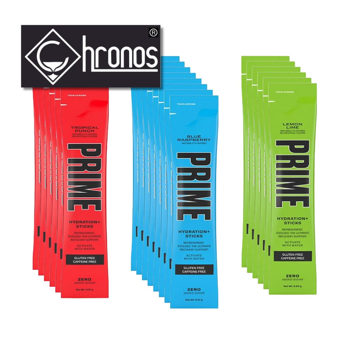 Buy Prime Hydration Drink Mix Variety pack Blue Raspberry (8 count