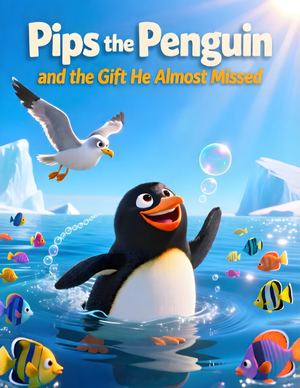 Pips the Penguin and the Gift He Almost Missed: A Heartwarming Children’s Story About Self-Acceptance, Finding Your Unique Talents, and Learning to Love Who You Are