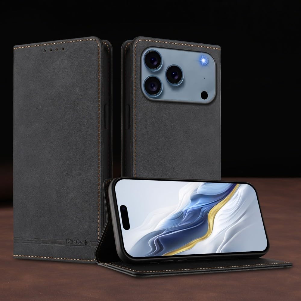 Étui iPhone 17 Pro Max noir pour protéger l'écran des chutes et rayures - 8