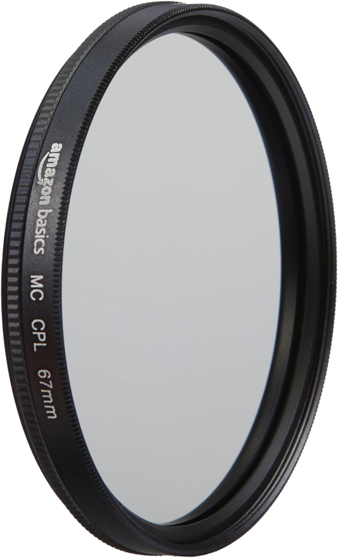 Amazon Basics Circular Polarizer Camera Lens Filter, 67mm, 16 Multi-Layer Coatings, 360° Rotatable Frame, Glare Reduction, Photography