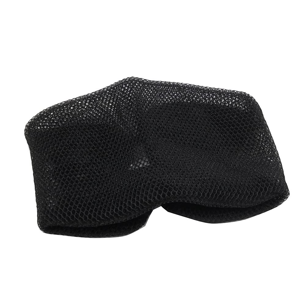 Funda de asiento de moto de cross, funda de asiento de motocicleta antideslizante, estructura de panal 3D, almohadilla de asiento transpirable, compatible con Honda PCX 125 150 160