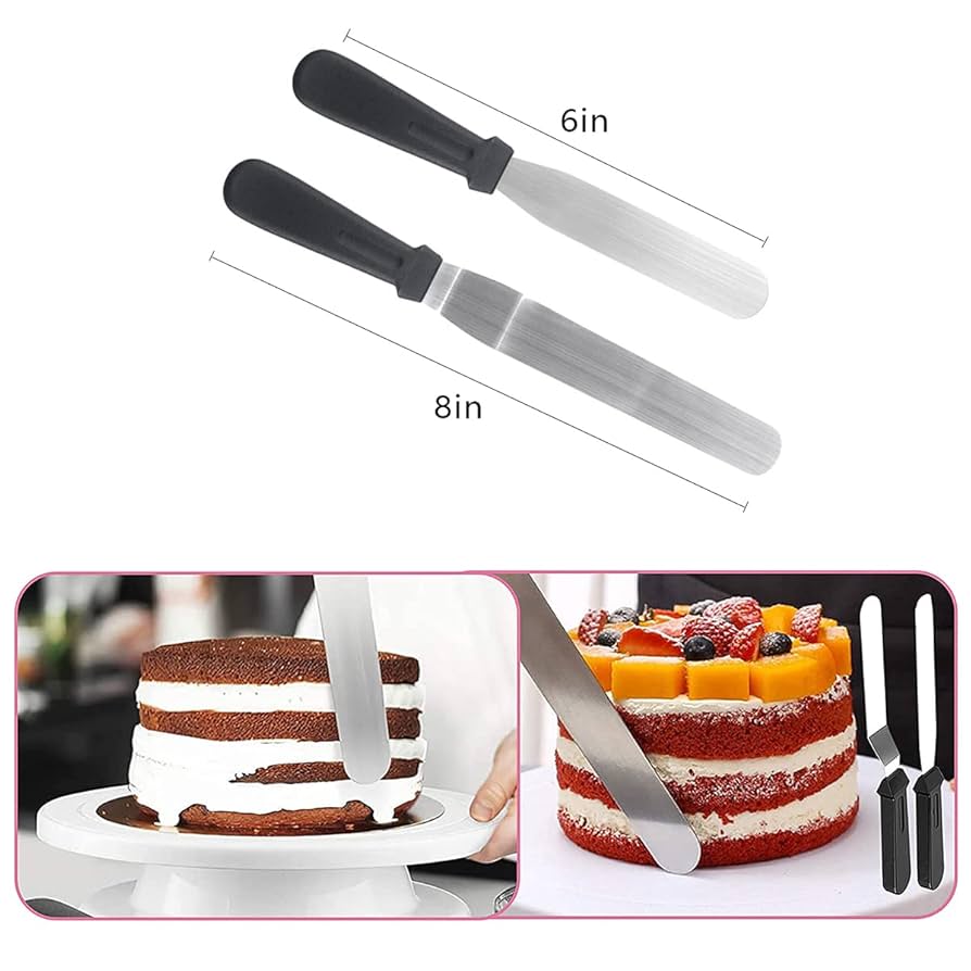 Set Decorazione Torte - Giradischi Professionale + Accessori! Per Creare Dolci Da Chef A Casa Tua. - Foto 4
