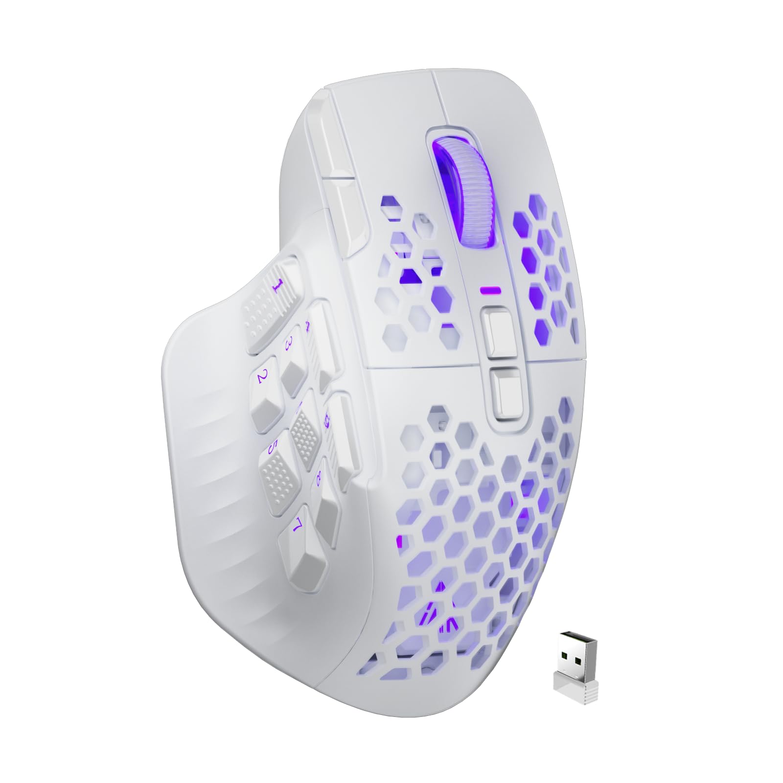 Amazon.com: SOLAKAKA SM809 Pro MMO Gaming Mouse with 9 Side