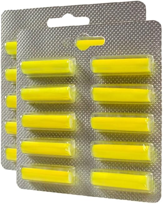PakTrade 20 pcs Vacuum Cleaner Air Freshener with Lemon Scent