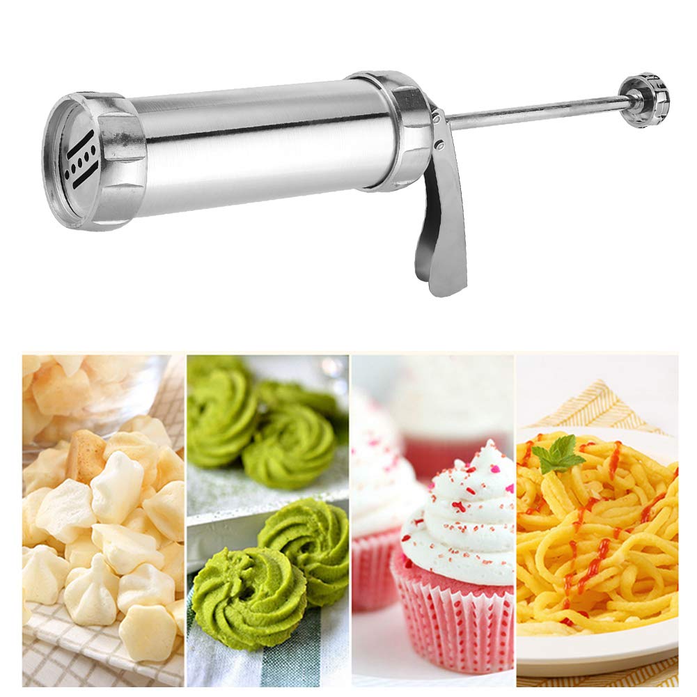 Cookies Press Cylinder Body Herbatniki Prasa Maker Formy Prasa Dysze Maszynowe Bakeware Cream Gun Kit