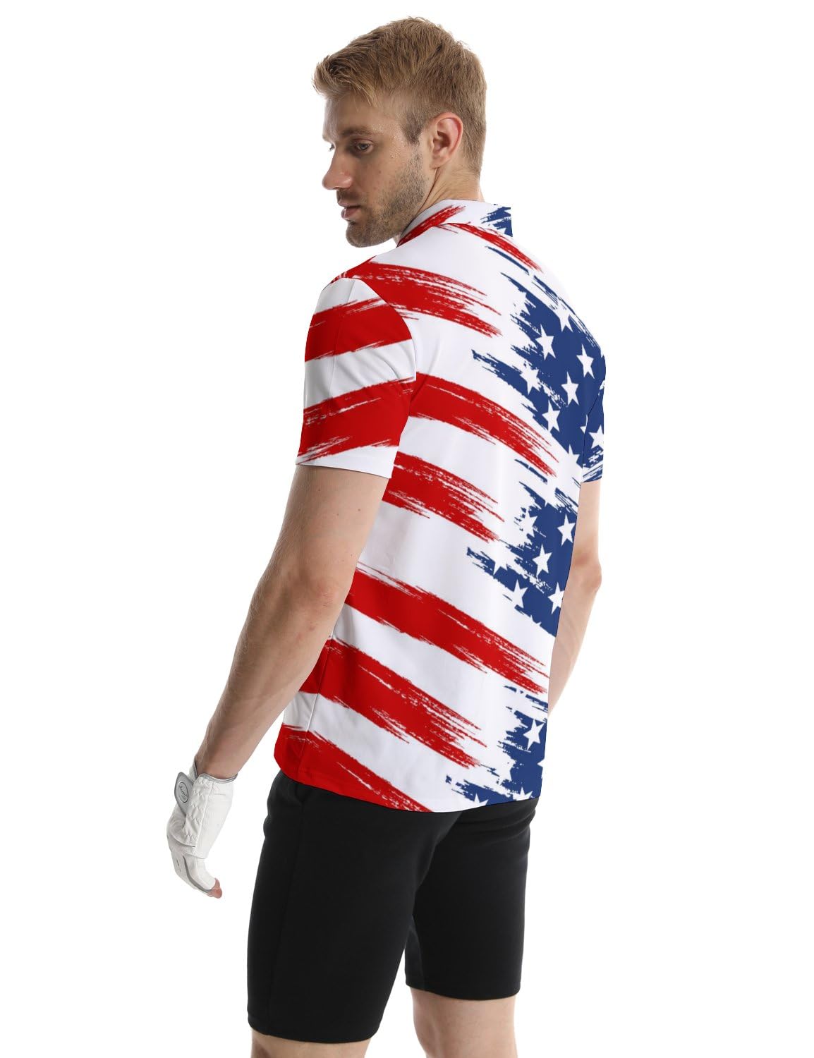 Polo de golf para hombre, divertido polo de manga corta, regalo de golf, secado rápido, absorbe la humedad, polos hawaianos para hombre