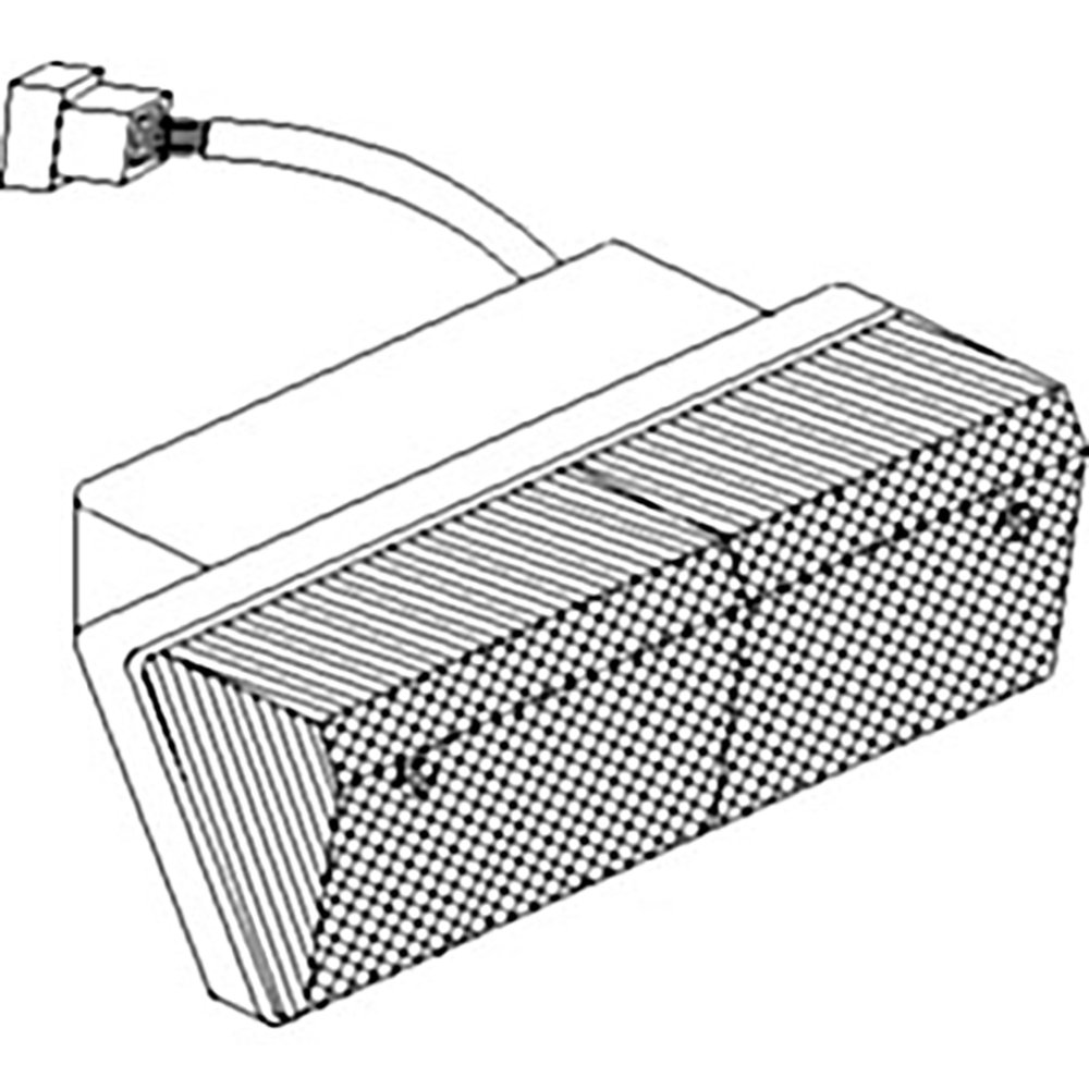 Amazon.com: RAParts 1425884M93 New Tractor RH Front Side Lamp Fits 