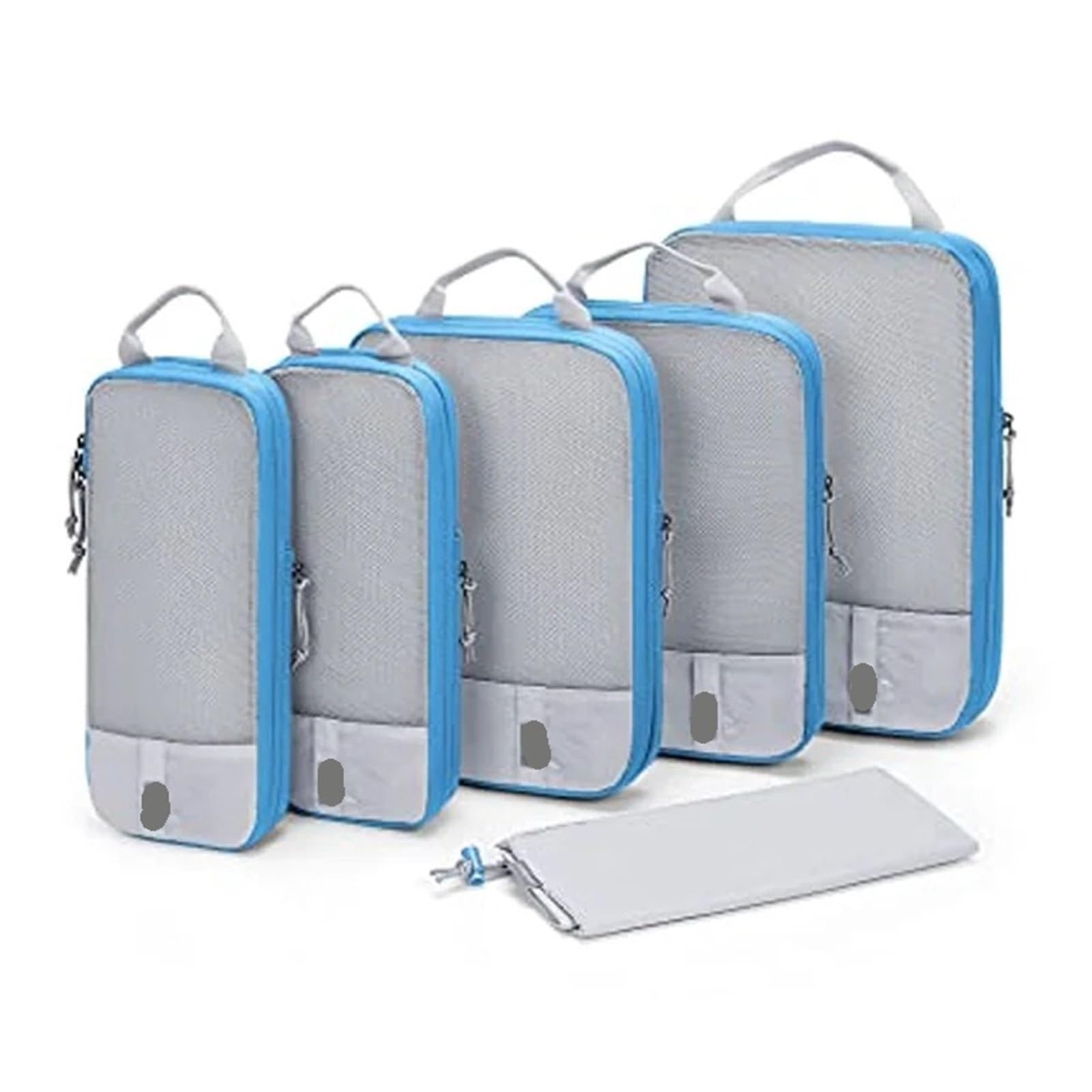 Organizador de viajes Bolsa de almacenamiento de compresión con forma de cubo for empacar, ligera, for viaje, organizador de maletas, accesorios, organizador de equipaje, bolsa de viaje para accesorio