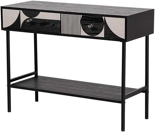 Miniatura 6 de Mesa De Centro MDF Metal Blanco 43.3 x 22.0 x 17.7 in