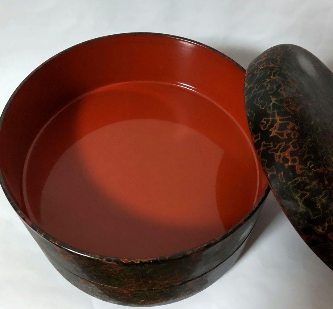 重箱丸型 二段丸重 三段丸重 (トチ) | 安比塗漆器