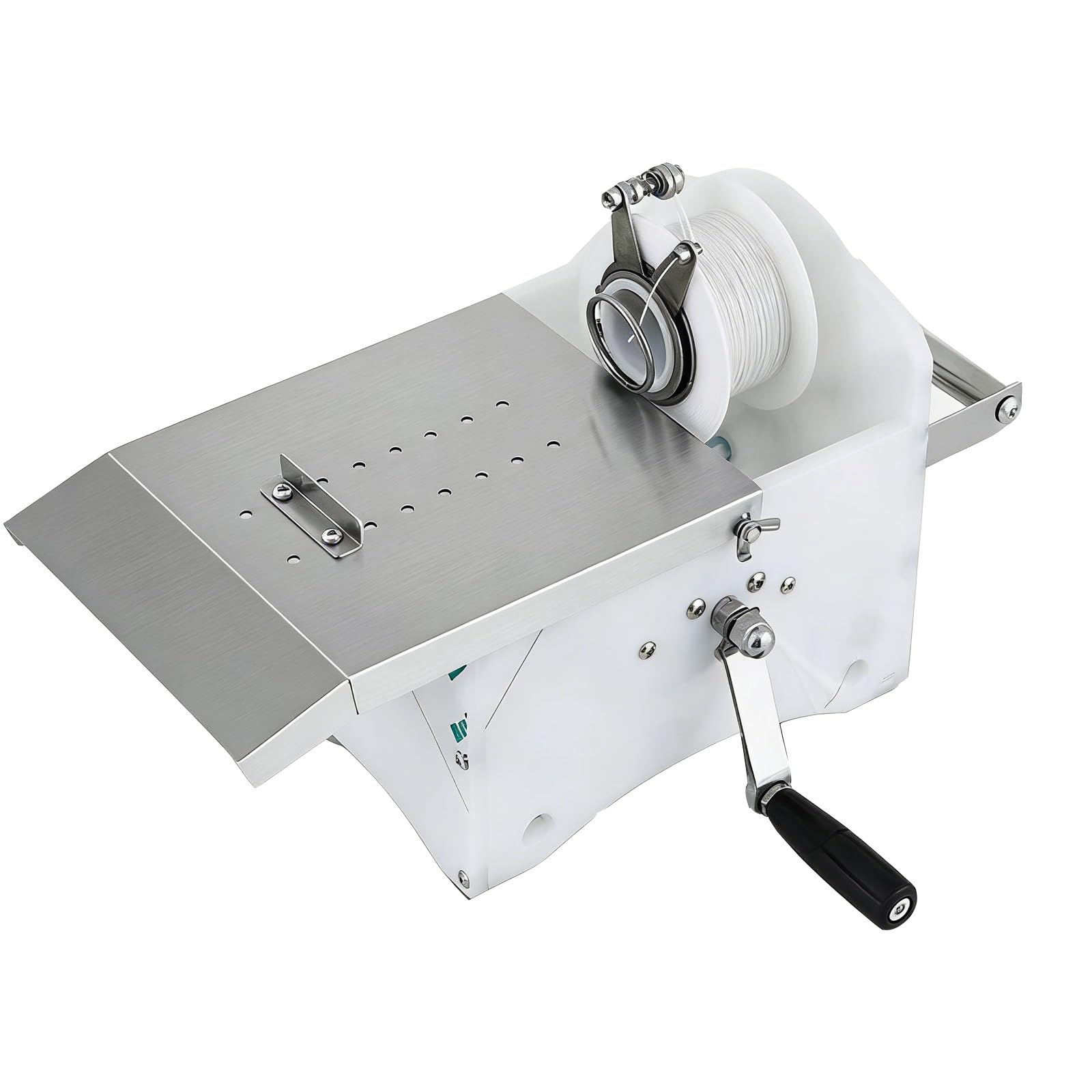 YXZQLOZ Automatic Sausage Tying Machine 304 Stainless Steel Linker for Food Factories & Restaurants, Efficient Electric Sausage Knotting Device for Links (A)