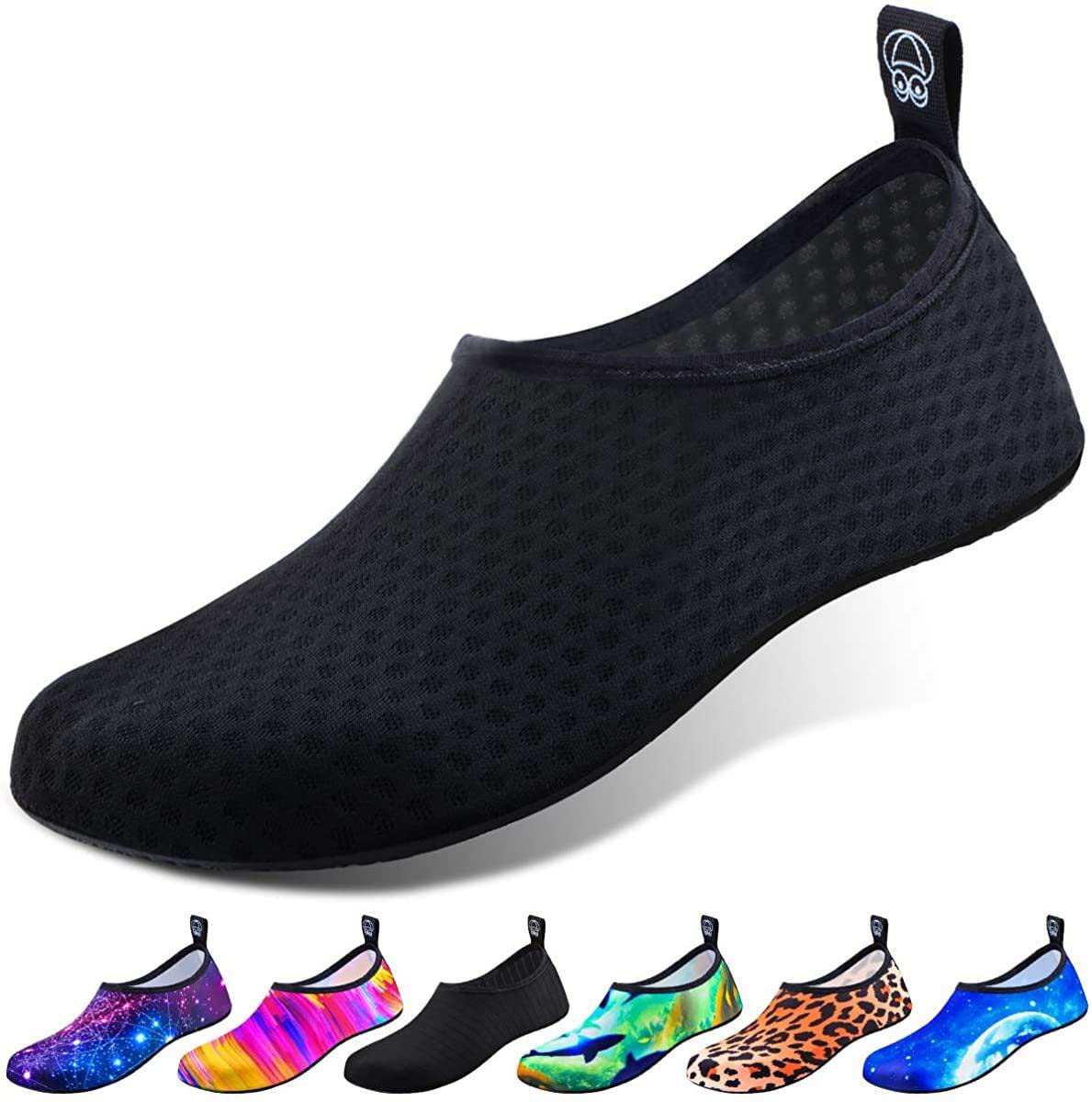 DigiHeroWater Shoes for Women and Men, Quick-Dry Aqua Socks Swim Beach Womens Mens Shoes for Outdoor Surfing Yoga Exercise