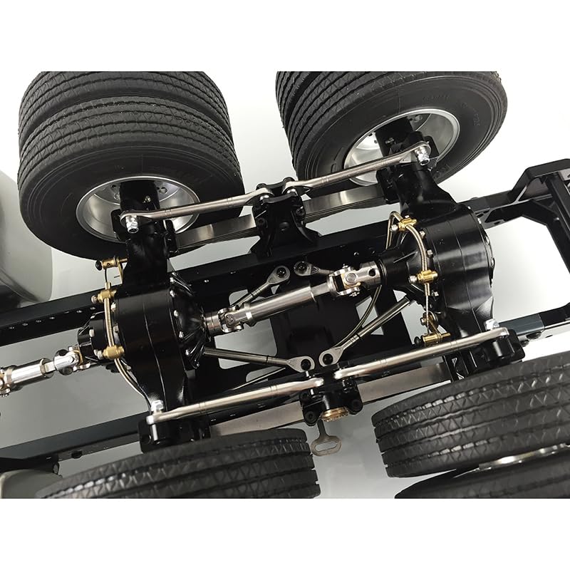 Amazon.com: LESU 1/14 RC 6 * 6 Metal Chassis for DIY Model Tractor