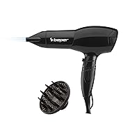 BEPER 40.979 Asciugacapelli 2000 Watt, con Diffusore e Concentratore inclusi