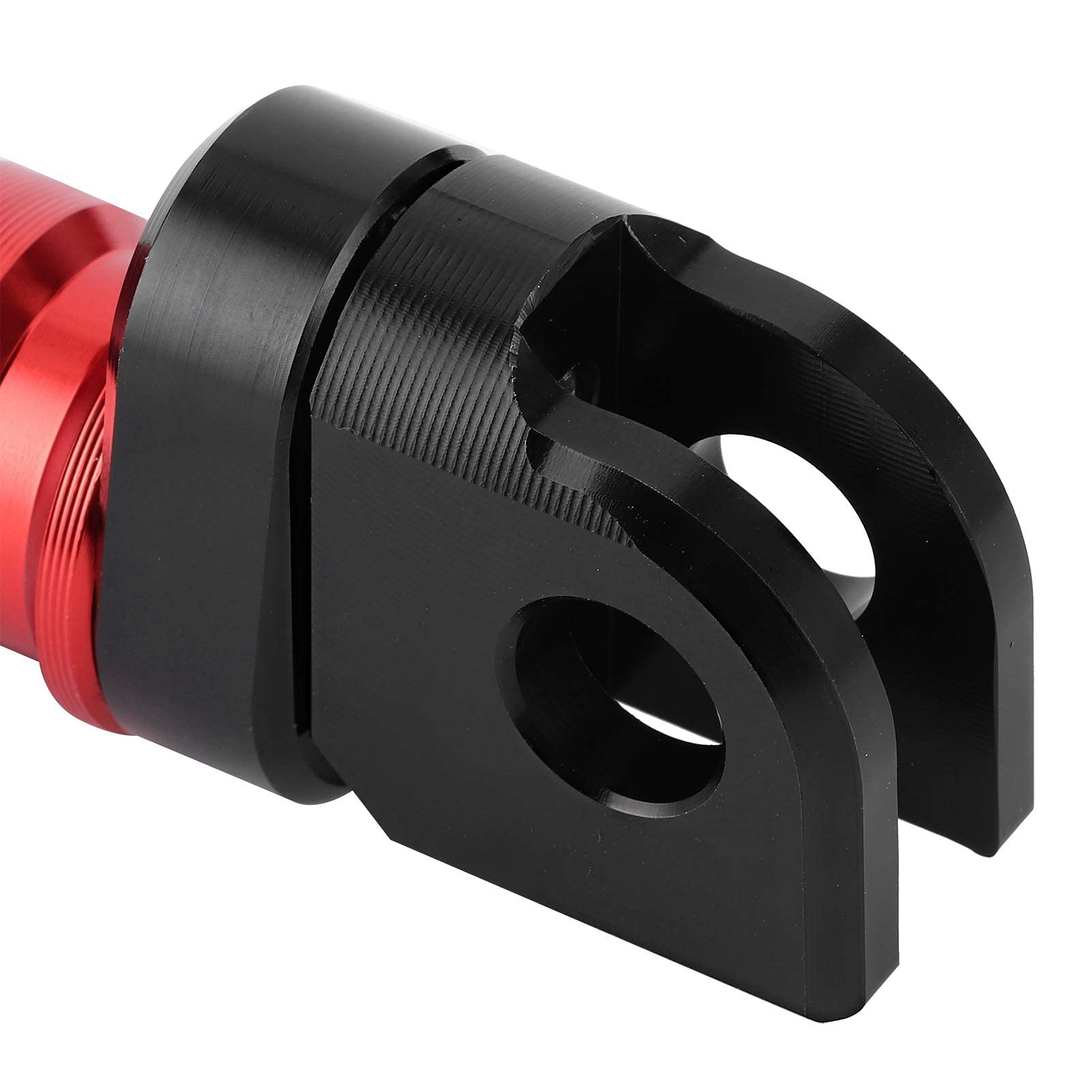 Yctze 1 Pair of Motorcycle Footpegs,Front Foot Pegs Aluminum Alloy