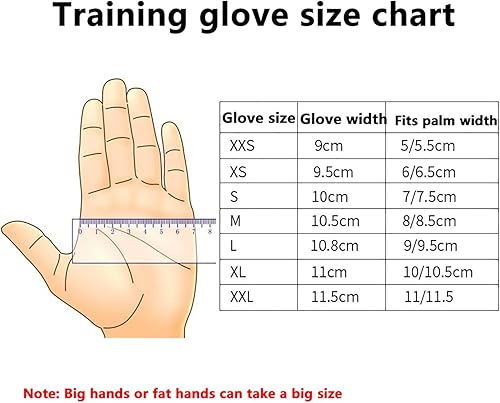 Miniatura 7 de Guantes de esgrima con partículas antideslizantes de silicona, guantes de esgrima para adultos y niños, profesionales lavables y profesionales,