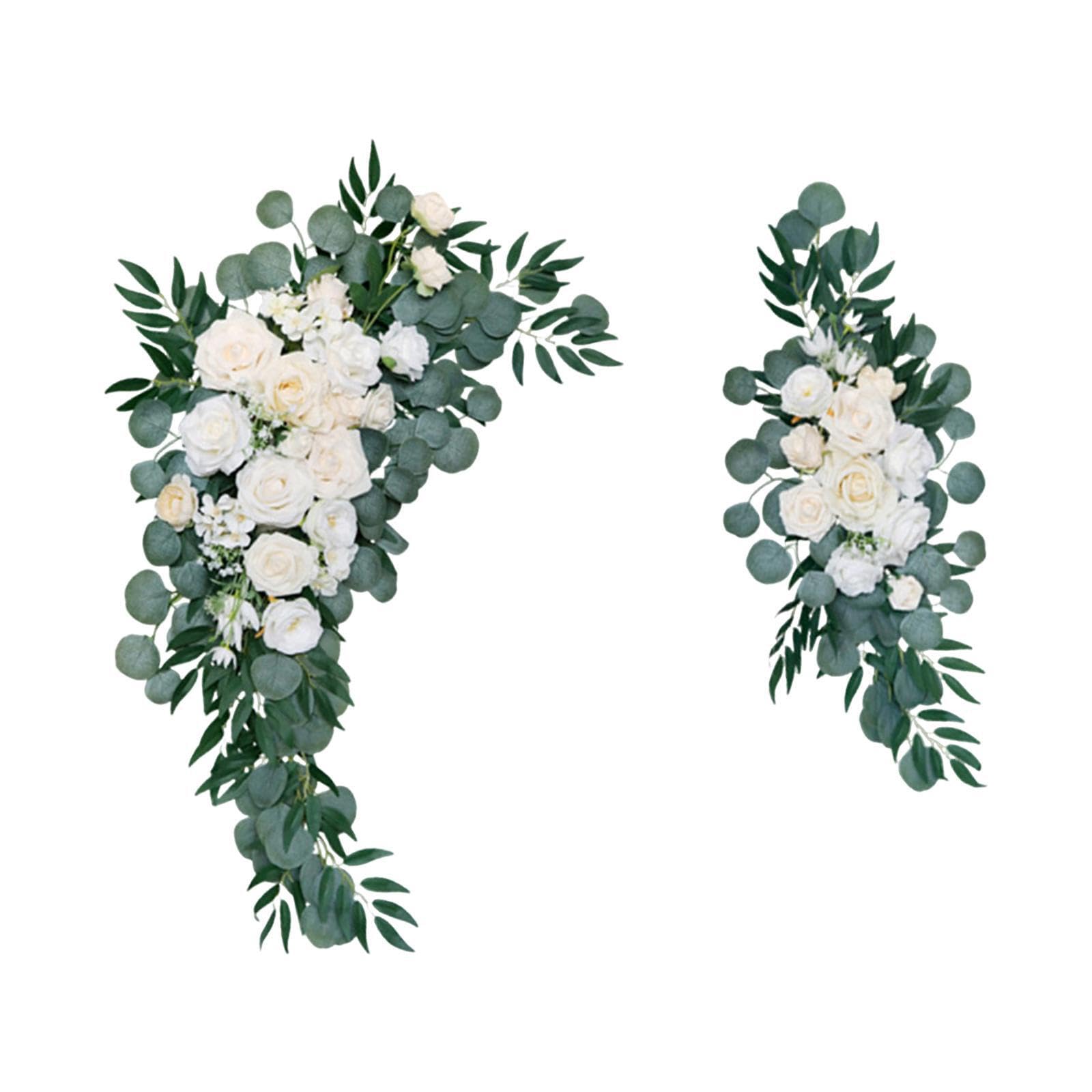 Wunderschöner Blumengirlanden Bogen für Hochzeitsbögen – verwandelt Innenräume in atemberaubende Blumenarrangements und bereichert Veranstaltungen. Lebendige und fröhliche Blumengirlanden