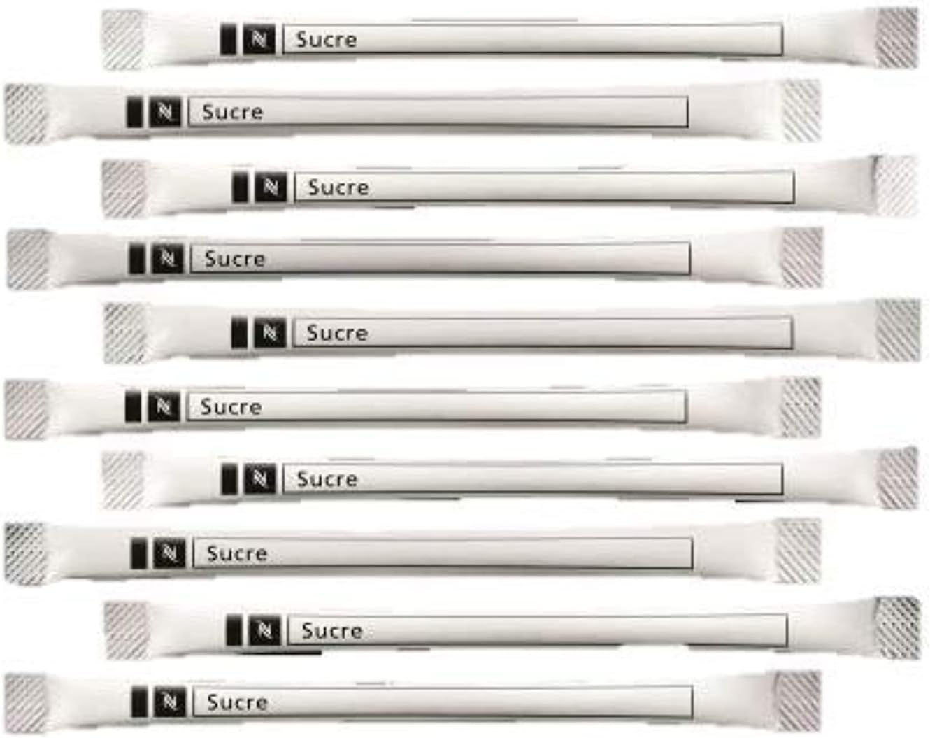 Nespresso Espresso, White Sugar Sticks (100)