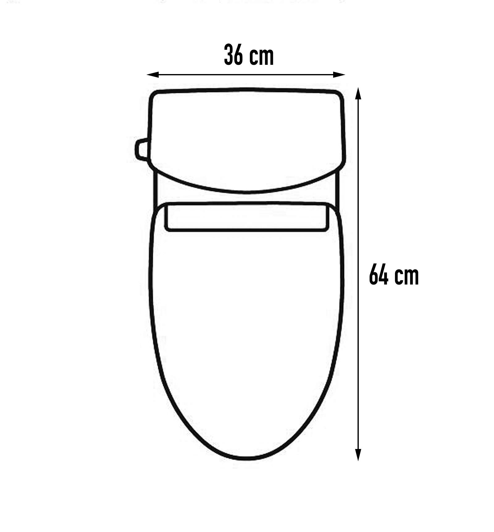 Inodoro CUBITTO Compacto de Dos Piezas Diseño Exclusivo Elegante y Moderno de Línea Cúbica. De Cerámica Blanca. Mecanismo Economizador 3/6. Salida Dual. Tapa Y Asiento en ABS. Sistema Rimless.