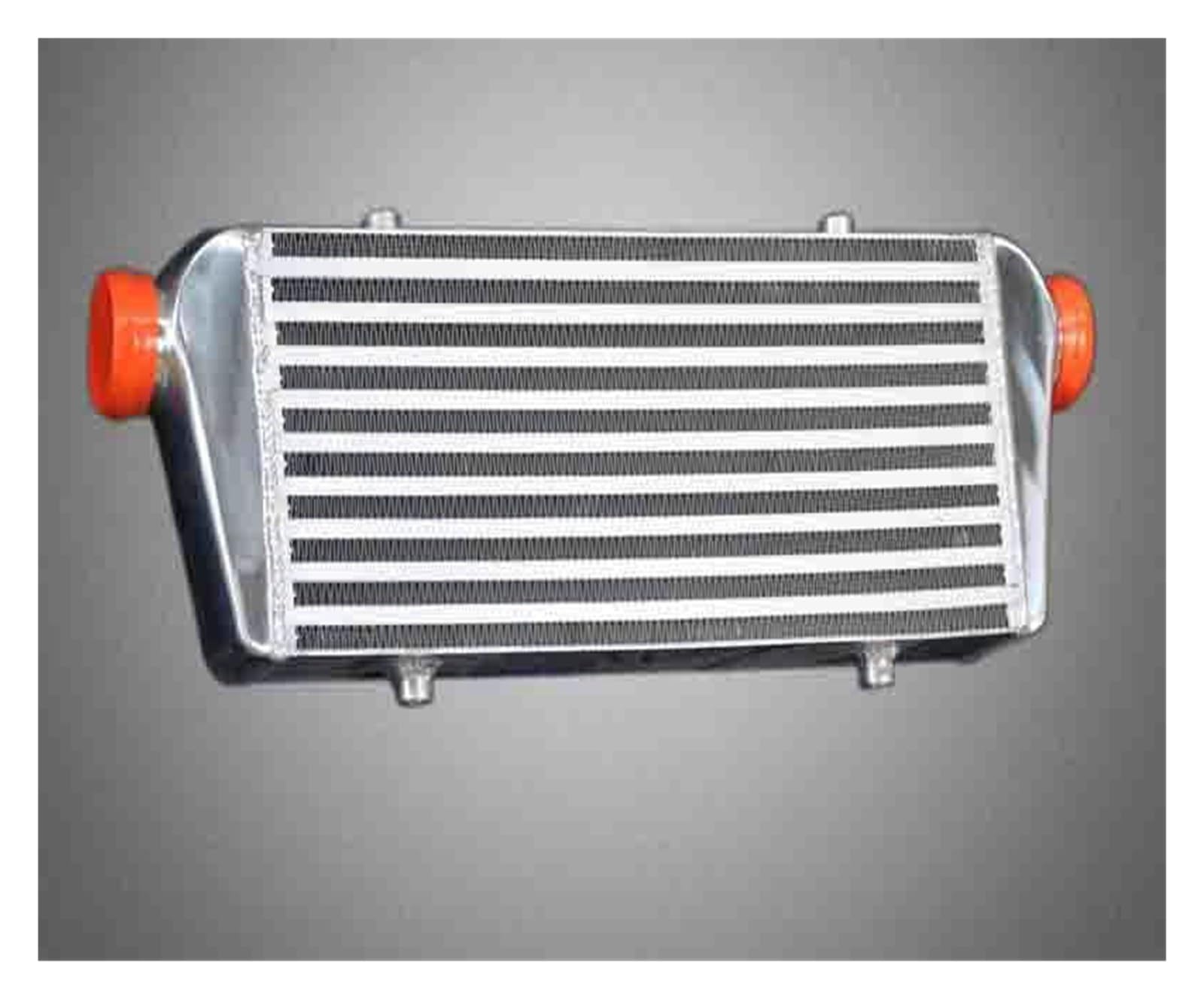 Uniwersalny Przedni Aluminiowy Intercooler 590 * 205 * 69mm, 56mm Lekki Przepływ Wlotowy/wylotowy Turbo Super System Intercooler do turbiny samochodowy