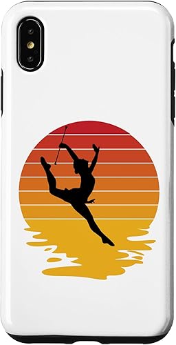 iPhone XS Max Retro Baton Twirling Twirler Majorettes Case