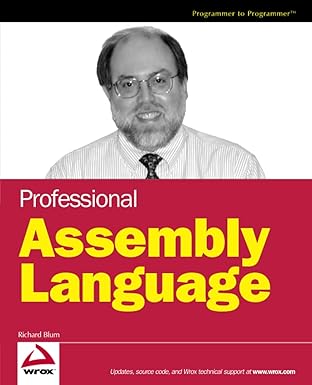 Professional Assembly Language: 9780764579011: Computer Science Books ...