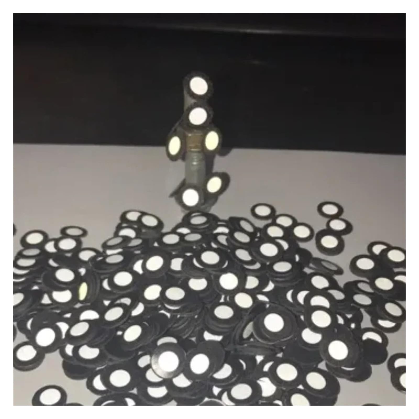 Skaner 3D Markery magnetyczne Magnetyczna kropka śledząca Odblaskowe cele pozycjonujące dla zwiększenia precyzji Zwiększa dokładność(1000 points 9x12)