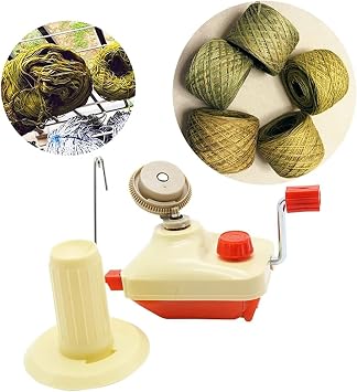 Winding Machine, Winding Knitting Machine Fiber String Line Ball Hand Operated Swift Yarn Winder, Manual Wool DIY Sewing Accessory for Coils(DY018)
