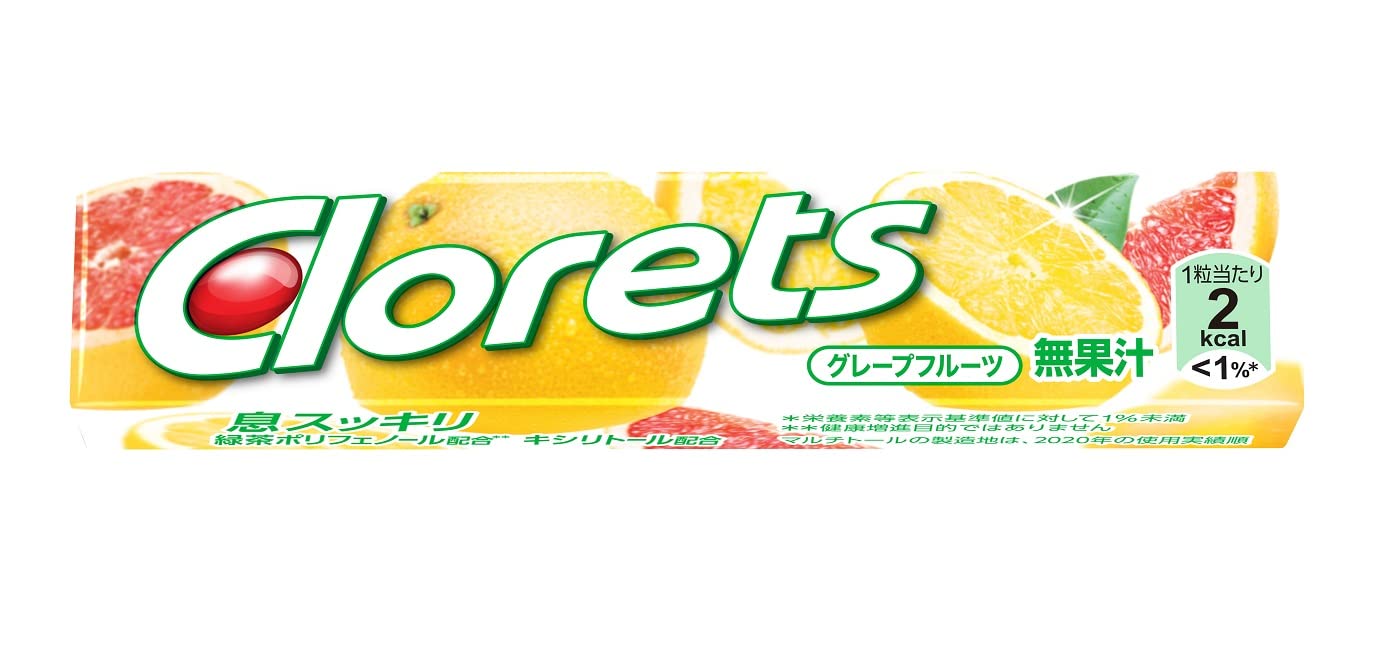 Amazon | モンデリーズ クロレッツXPグレープフルーツ 14粒入