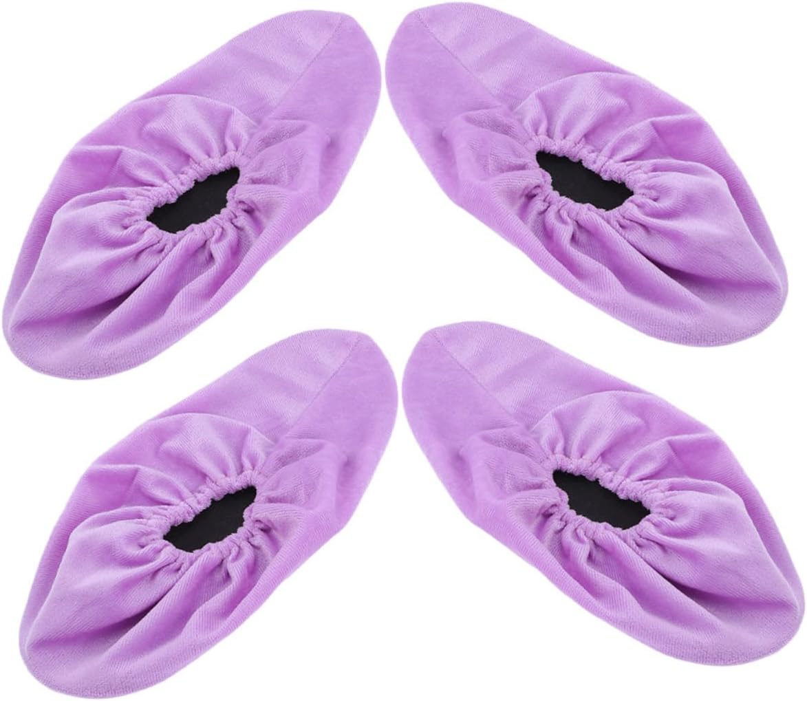 2pairs Bowling for Women Thickened Foot Washable and Bowling Accessories Suitable for Indoor Use Grape