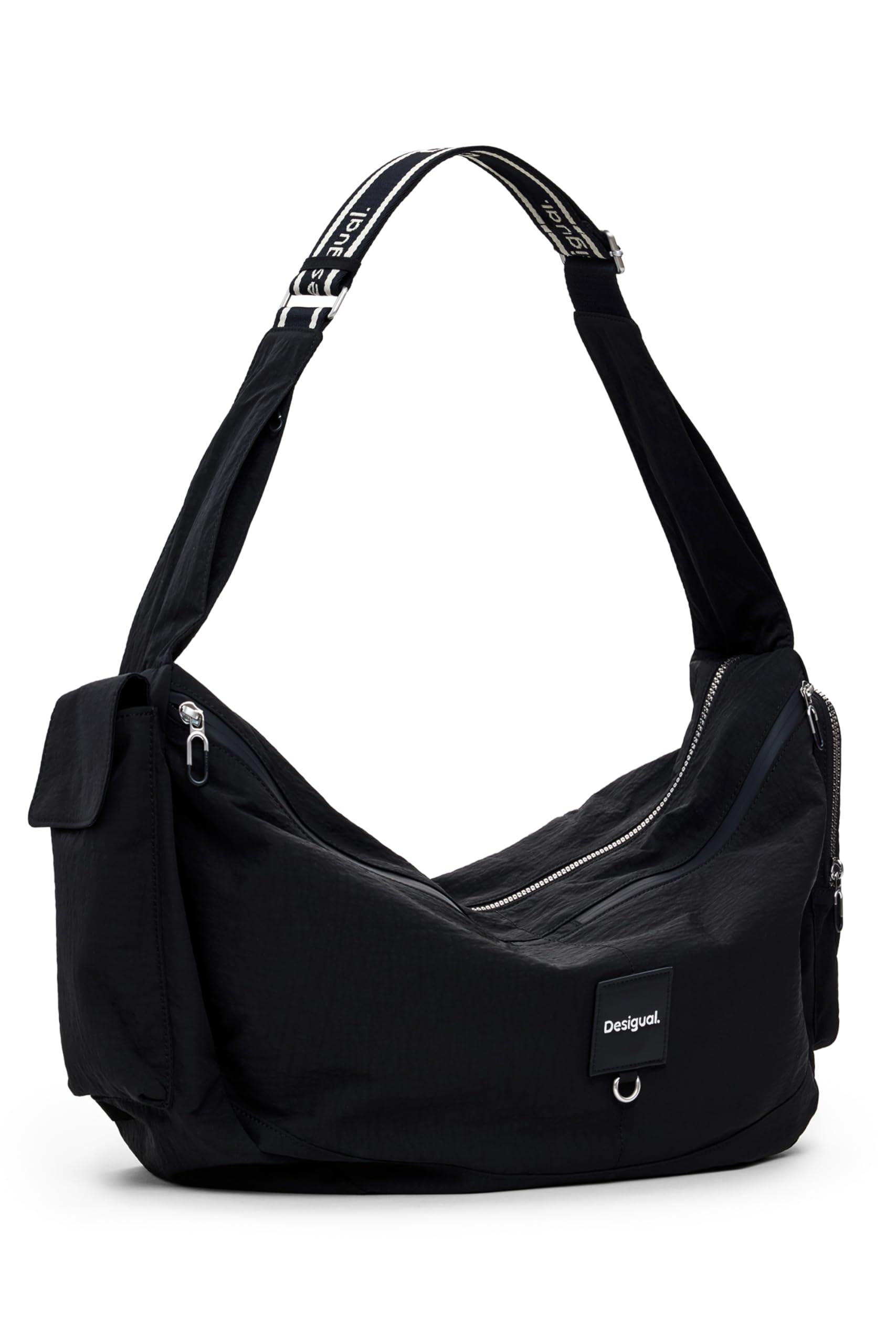 Desigual Travel Bag Sports Bag Maxi Cangas Travelling Luggage Black