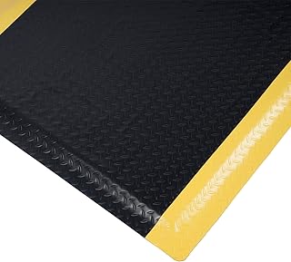 Nisorpa Anti Fatigue Mats Industrial 2' x 5' Ergonomic Standing Mat 15/16" Extra Thick Cushioned Shop Floor Mats Kitchen M