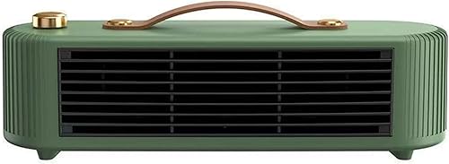 Miniatura 1 de Calentador portátil de calentamiento rápido de 800 W, calentador multifuncional con sobrecalentamiento ajustable de 2 niveles, adecuado para su uso