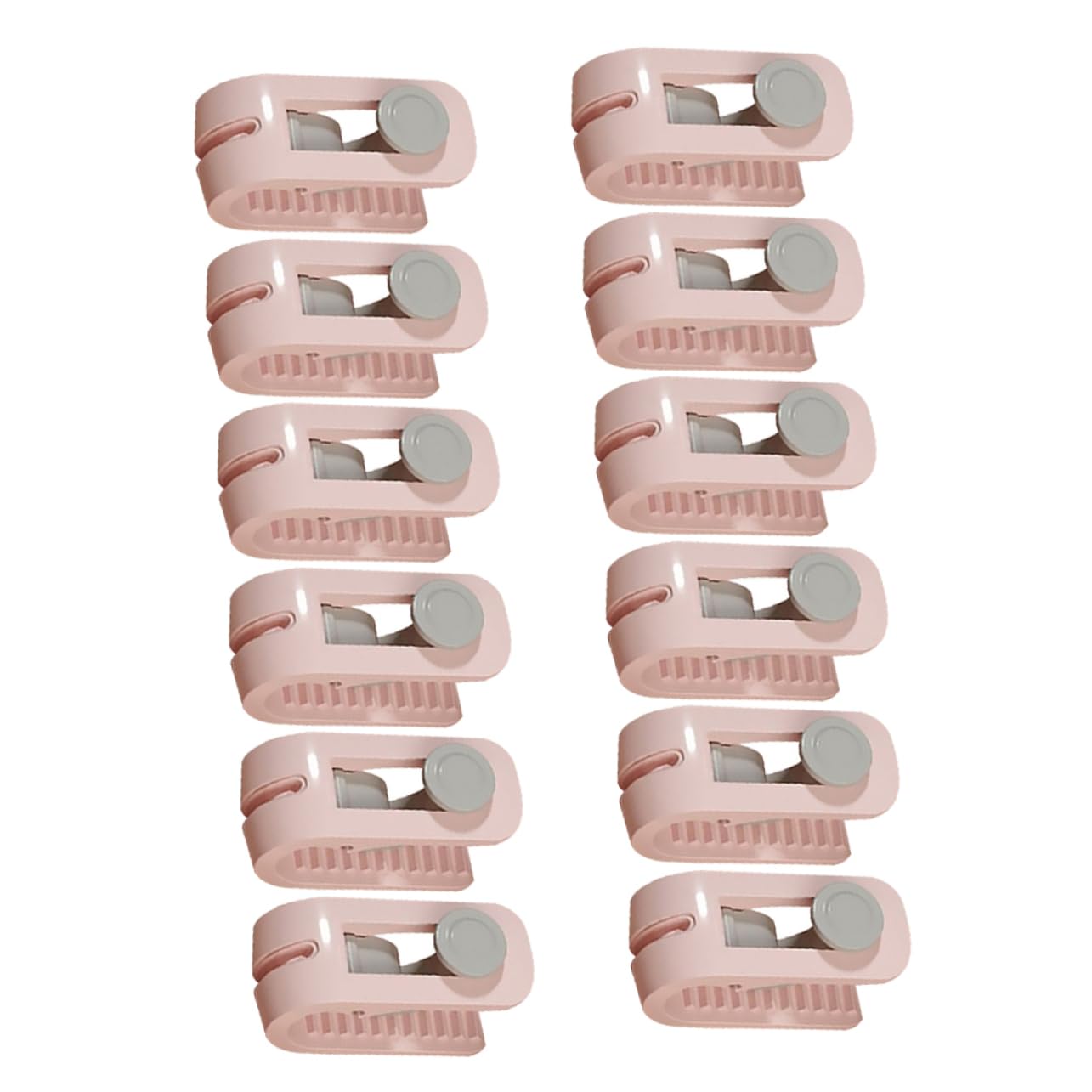 Quilt-Fixer-Knopf, 2 Sets Quilt-Halter, Quilt-Decken-Befestigung, Keine Bettdecken-Halter-Clips, Quilts, Bettdecken-Knopf-Clips ，Steppdecken-Halter(Pink)
