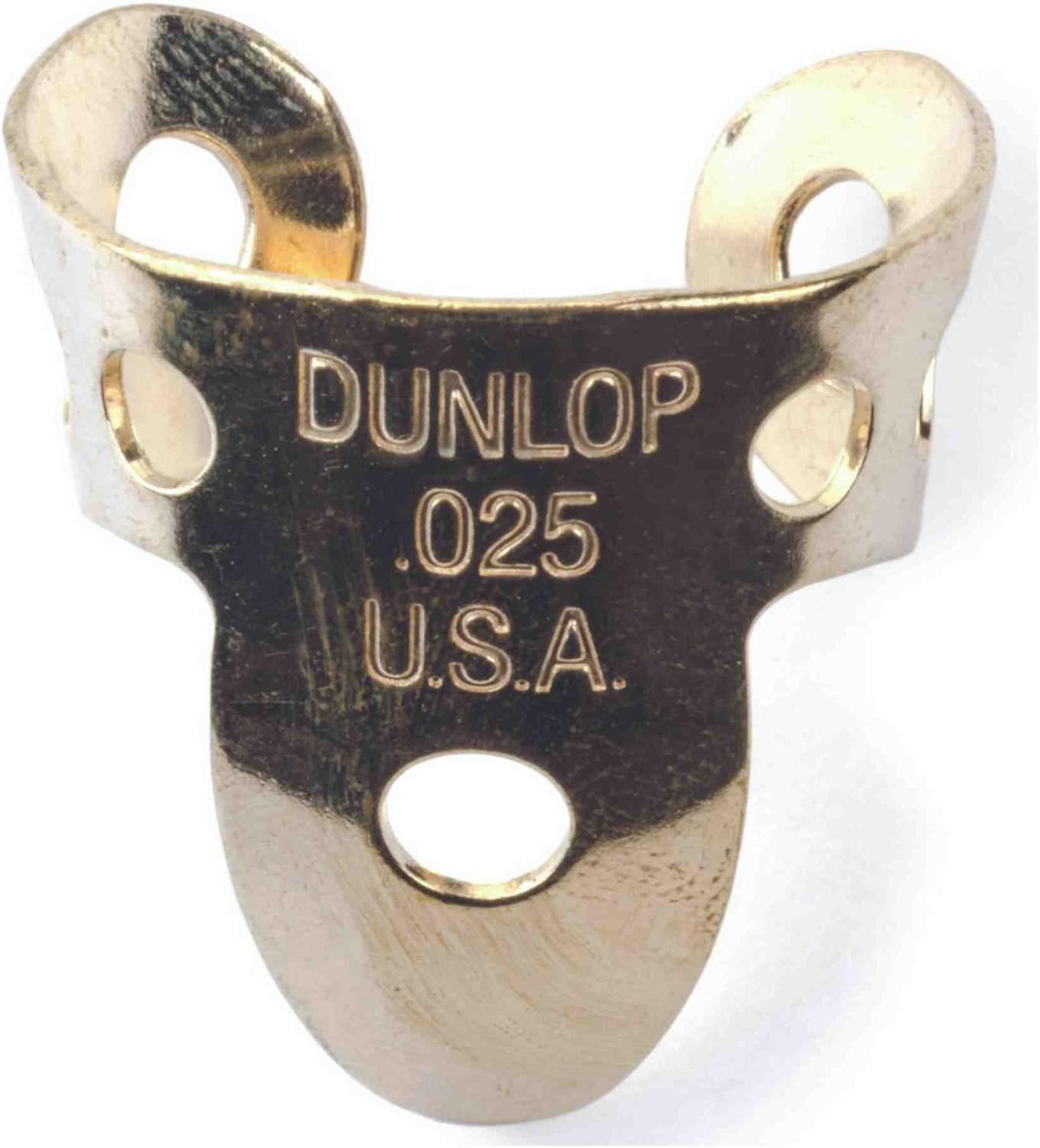 JIM DUNLOP 37R.025 Brass Fingerpicks, .025", 20/Tube