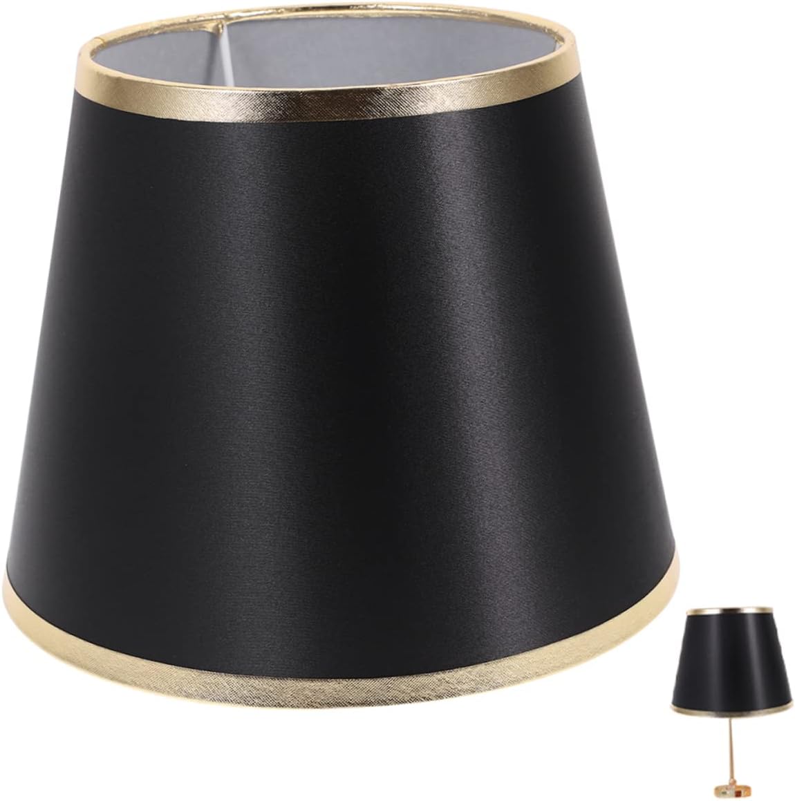 Socket Round Lampshade Desk Lamp Shade Cover Vintage Style Lampshade for Home