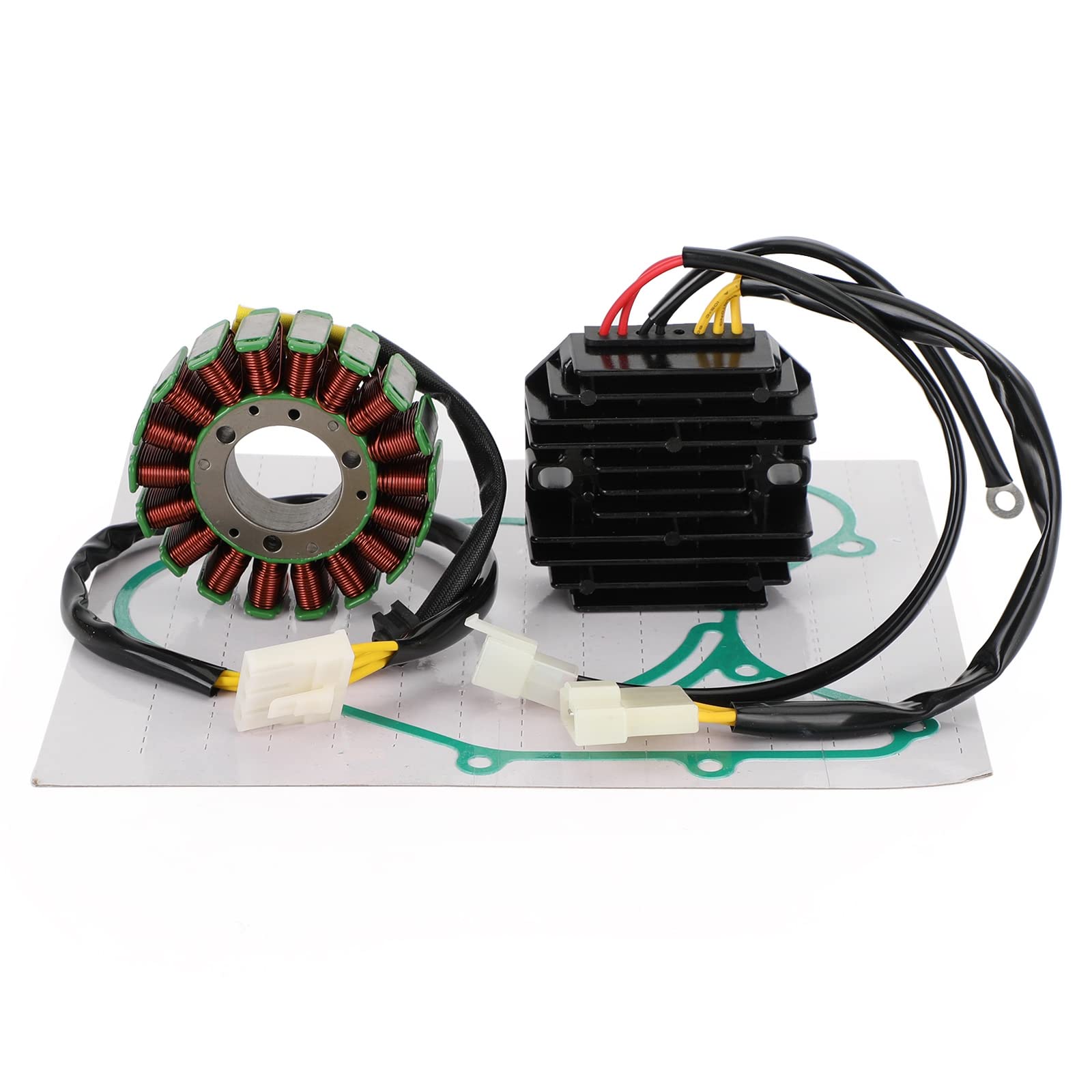 Topteng Statorspule Gleichrichter Generator Regler passend für Duke 125 2011-2021, passend für Duke 200 2012-2021